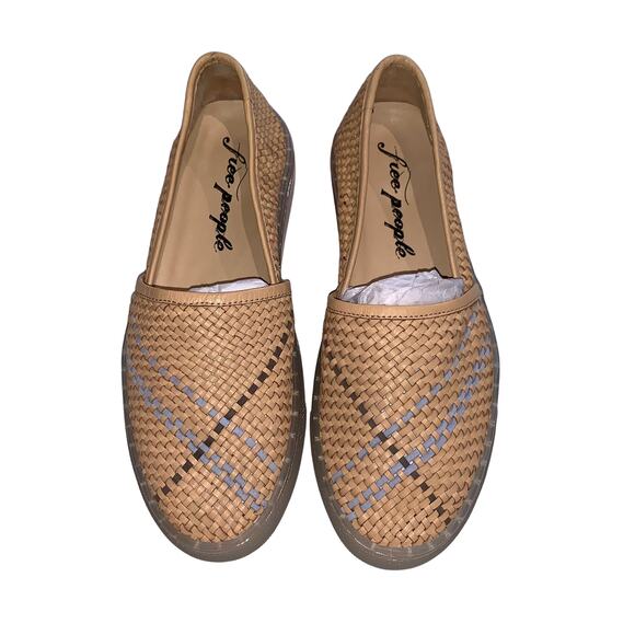 FREE PEOPLE Santorini Slip-On Flats Size US 7 / EU37  NWOT - Picture 1 of 6